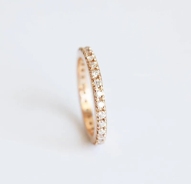 DIAMOND ETERNITY BAND view 3