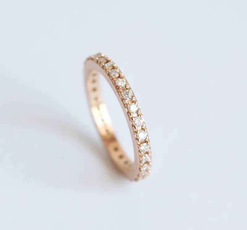 DIAMOND ETERNITY BAND view 5