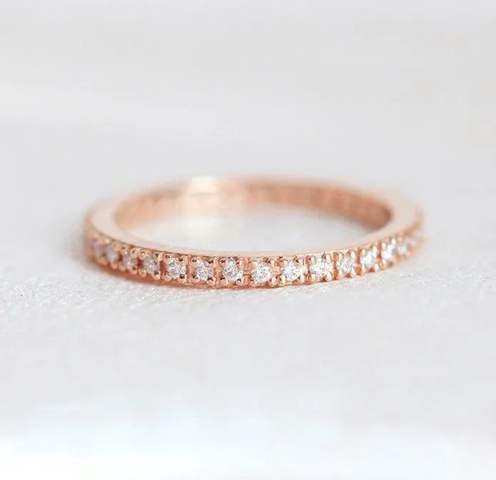 DIAMOND ETERNITY BAND view 6