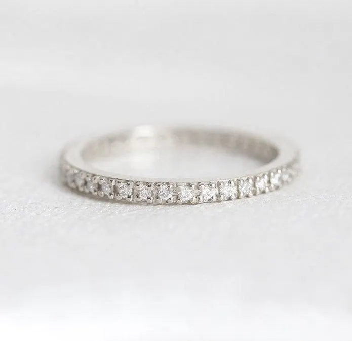 DIAMOND ETERNITY BAND view 7