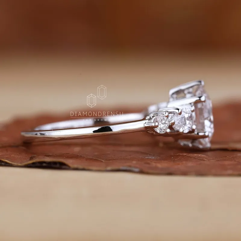 Chic Simple Engagement Rings - Modern Elegance view 3