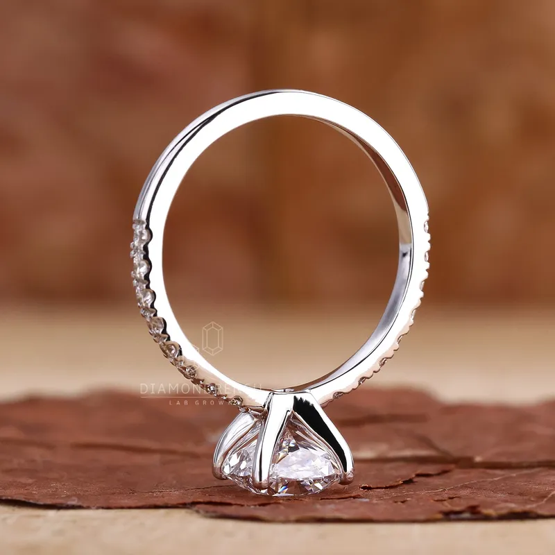 Cushion Cut Engagement Ring A Perfect Blend of Sparkle vy 2