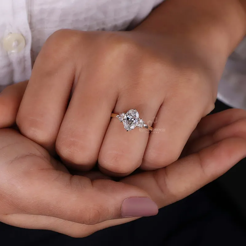 Oval Diamond Engagement Ring A Classic Choice for Love vy 5