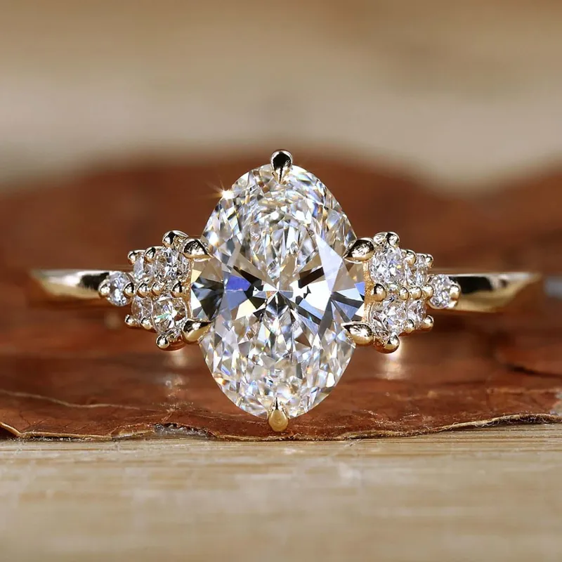 Oval Diamond Engagement Ring A Classic Choice for Love round cut engagement ring