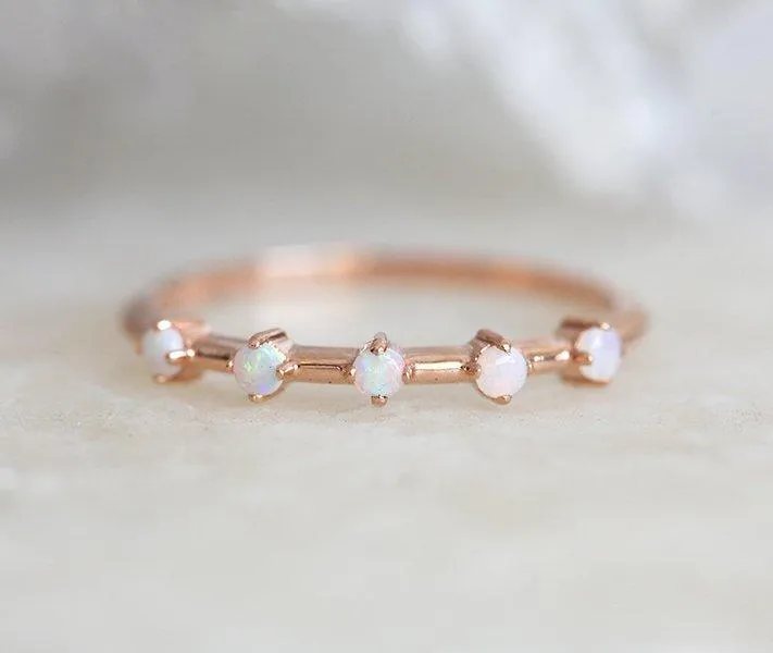 DOMINIQUE OPAL RING view 3