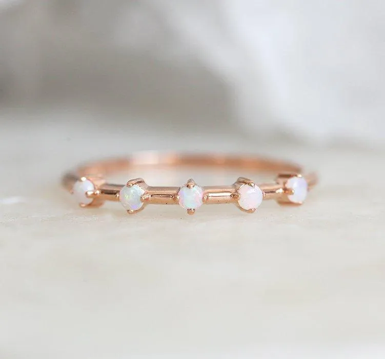 DOMINIQUE OPAL RING view 5