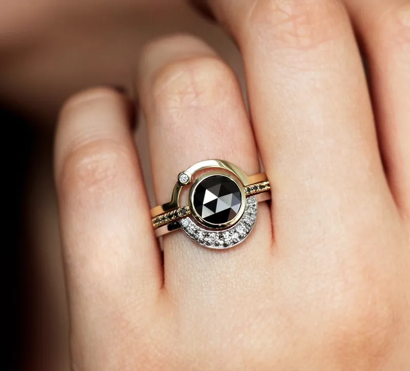ECLIPSE ALEXANDRITE RING SET vy 3
