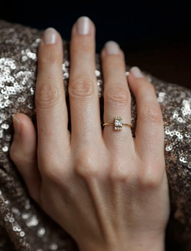 Eden Diamond Ring, Engagement Ring view 3