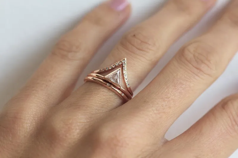 Engagement Ring, Diamond Ring Set vy 2
