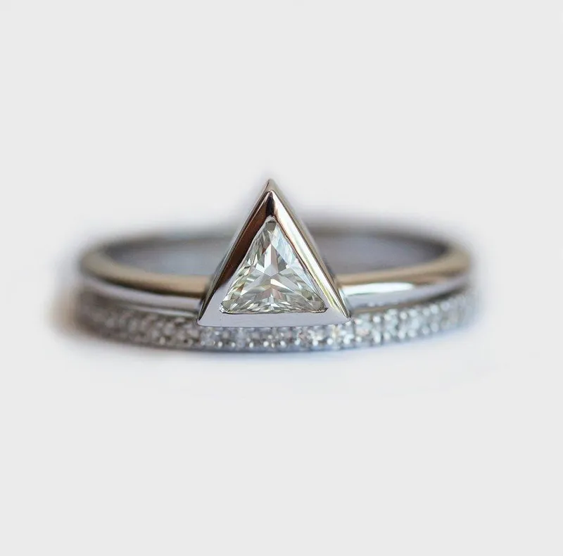 Engagement Ring, Diamond Ring Set vy 2