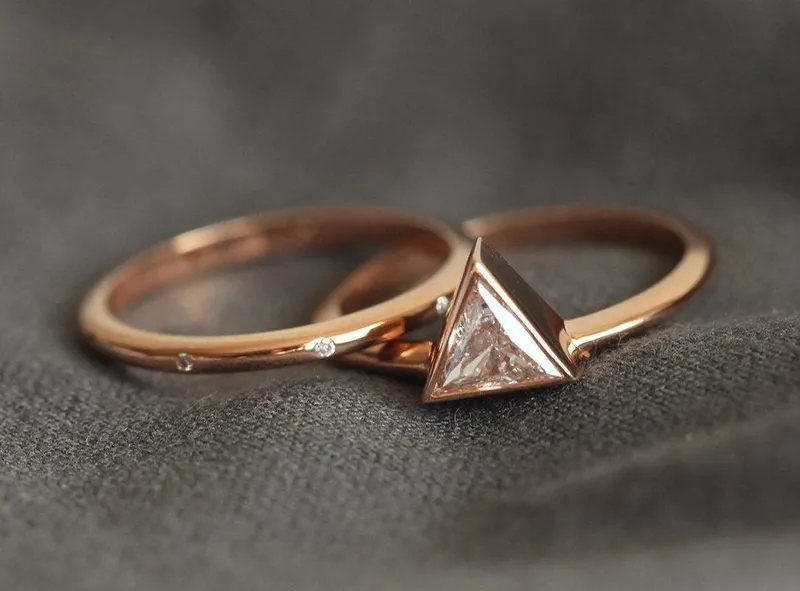 Engagement Ring, Diamond Ring Set vy 3