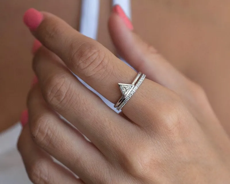 Engagement Ring, Diamond Ring Set diamond engagement ring