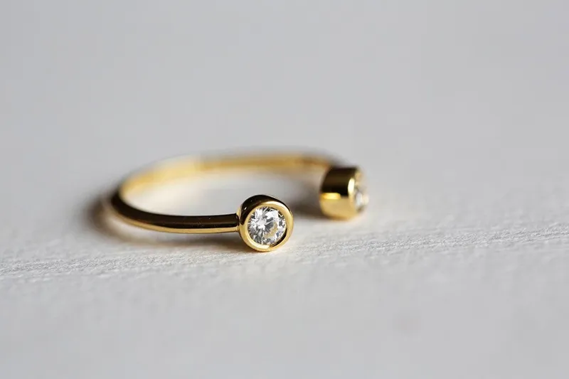 Engagement Ring Set, Wedding Ring Set view 4