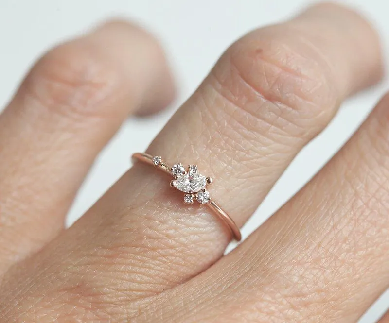 ESTHER DIAMOND RING view 3