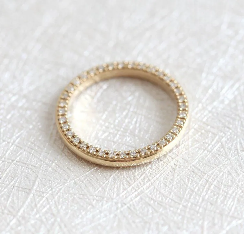 ETERNITY RING, DIAMOND ETERNITY WEDDING RING view 2