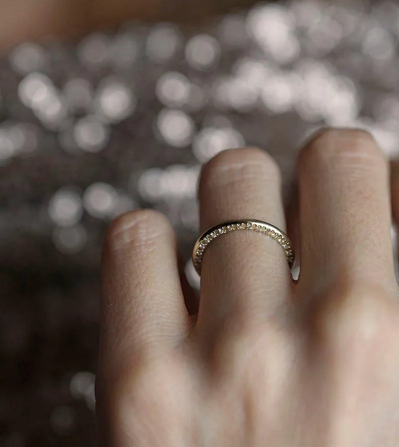 ETERNITY RING, DIAMOND ETERNITY WEDDING RING view 3