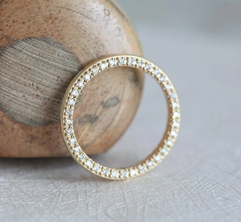 ETERNITY RING, DIAMOND ETERNITY WEDDING RING view 7
