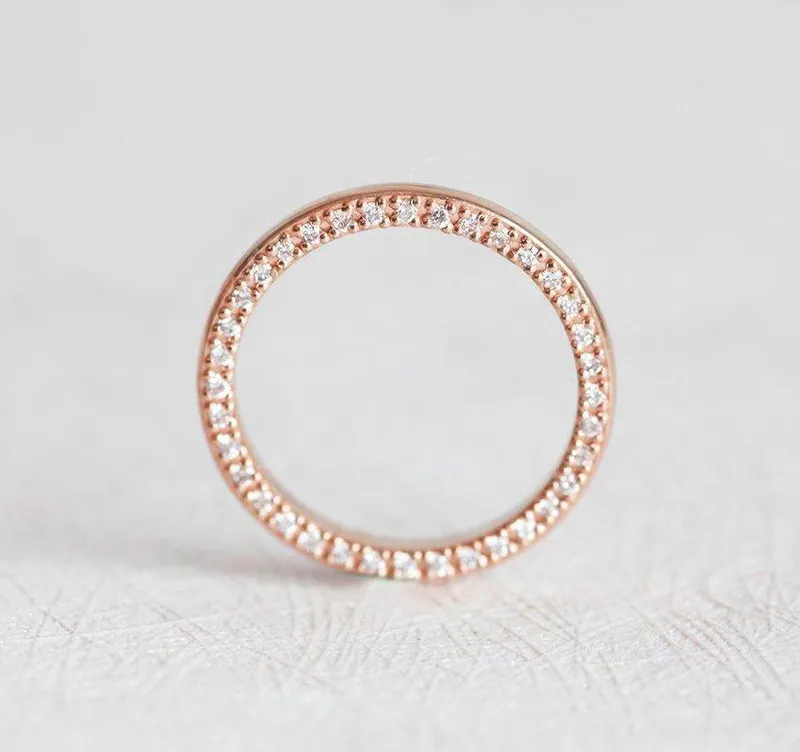 ETERNITY RING, DIAMOND ETERNITY WEDDING RING view 9