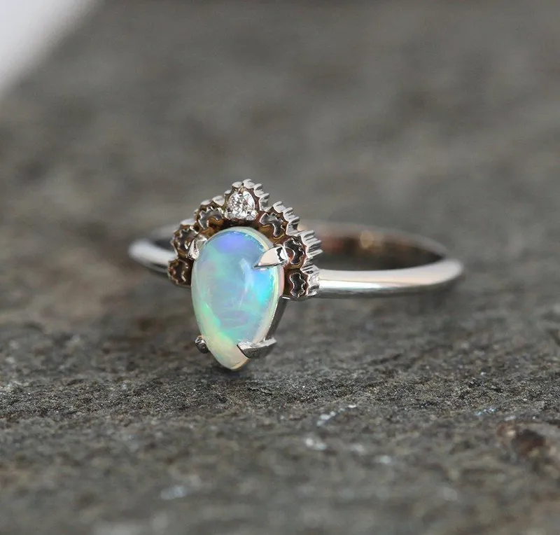 Etta Opal Ring view 3