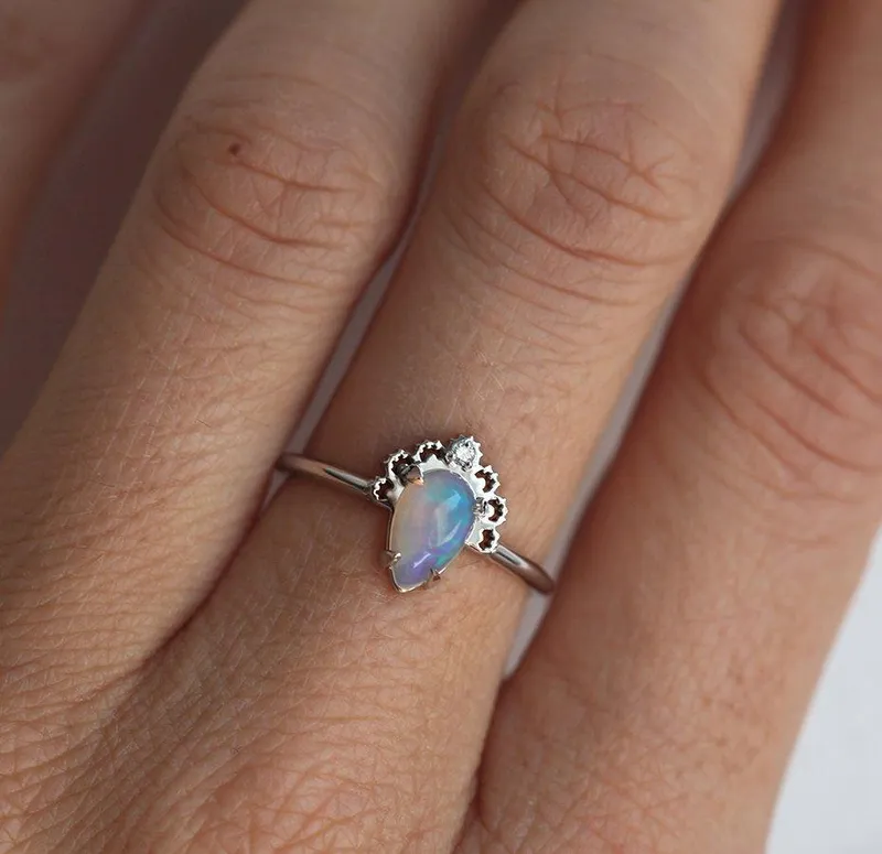 Etta Opal Ring view 4