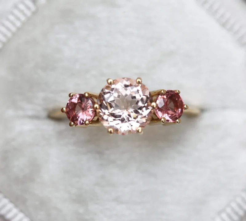 Giovanna Morganite Ring view 3