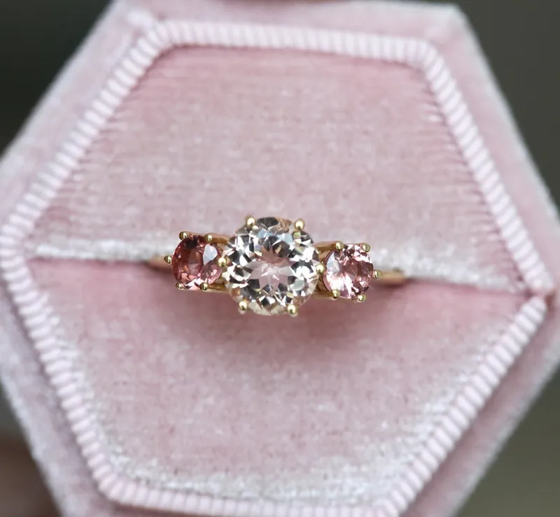 Giovanna Morganite Ring view 8