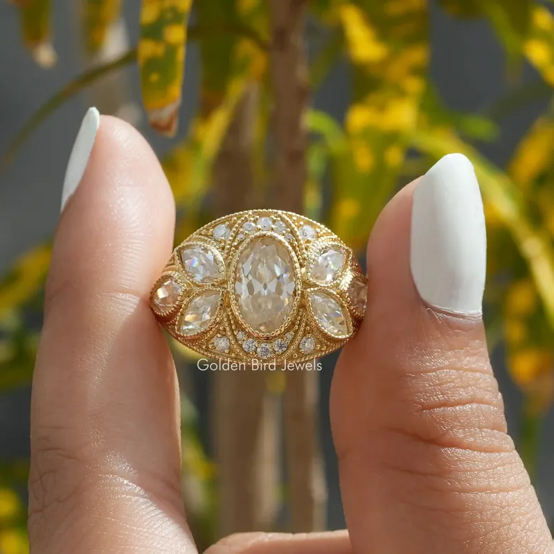 Moval Old Mine Cut Vintage Engagement Ring engagement ring