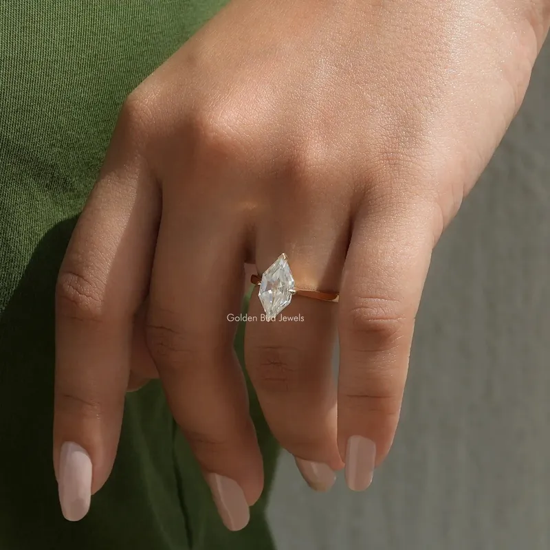 Step Cut Moissanite Dutch Marquise Ring vy 6