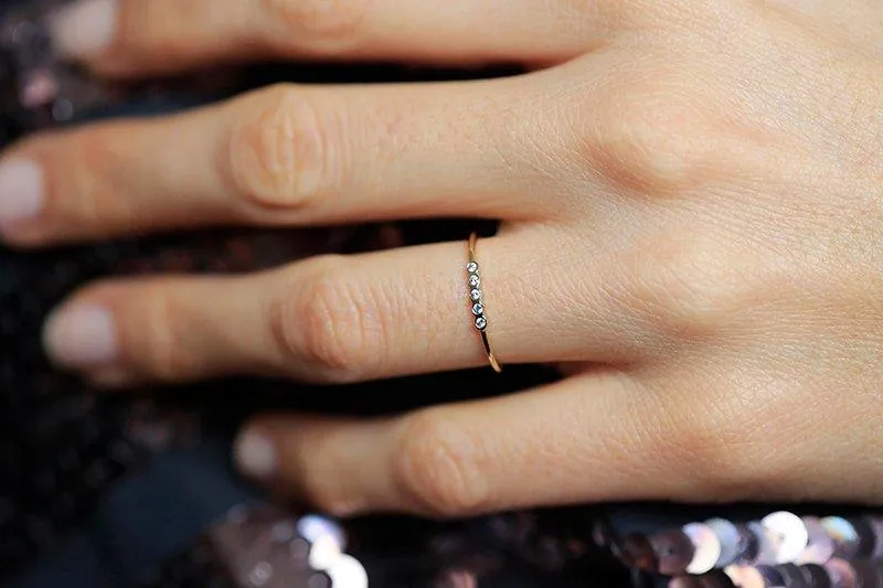 Half Eternity Ring, Five Ring vy 2