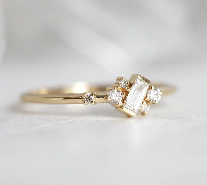 Harper Diamond Ring view 2