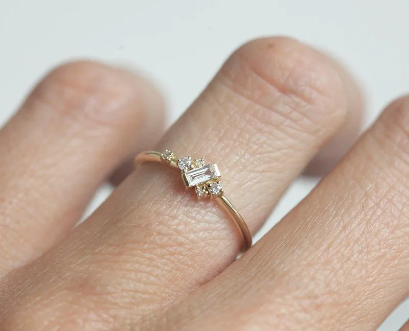 Harper Diamond Ring view 3