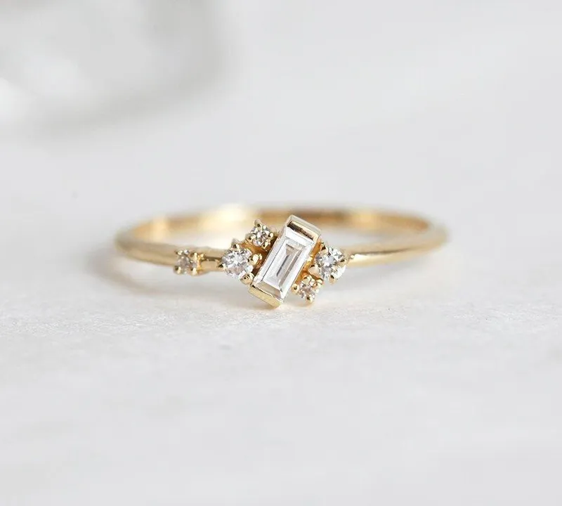 Harper Diamond Ring view 4