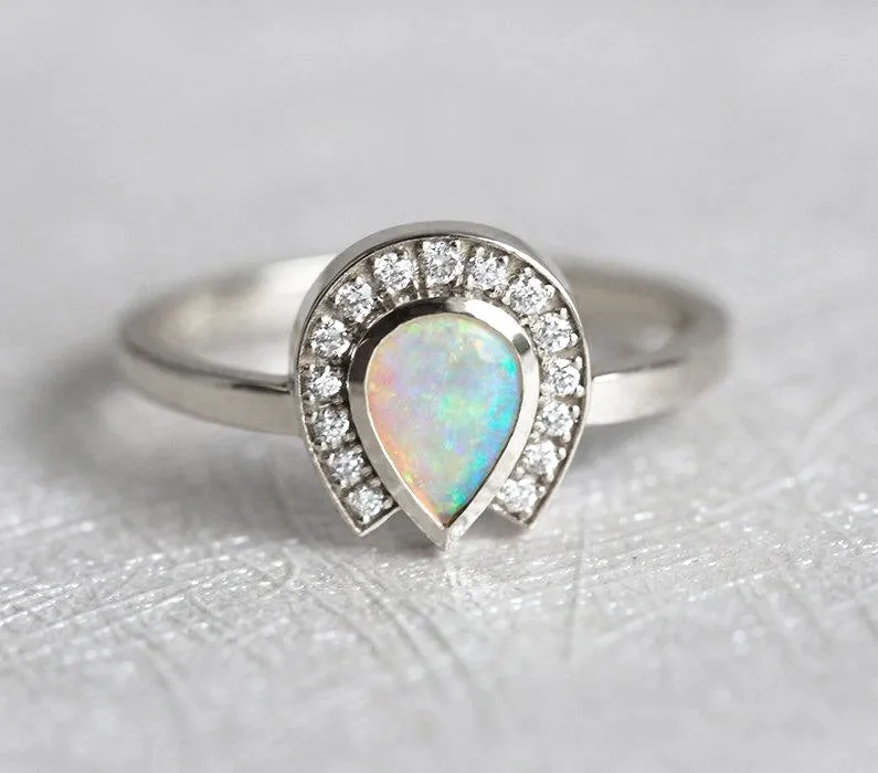 Heather Pear Opal Ring vy 11