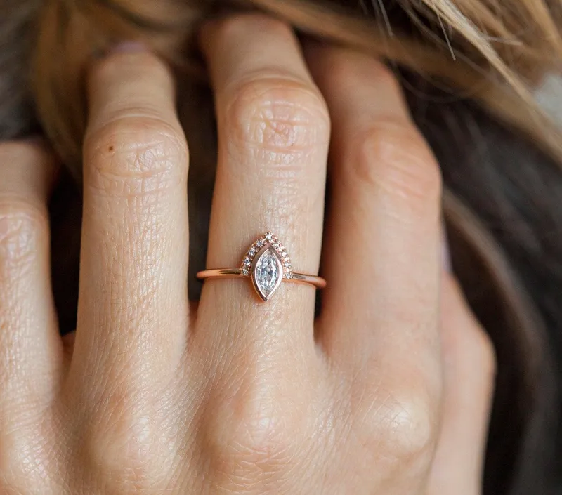 Ivona Diamond Ring view 3