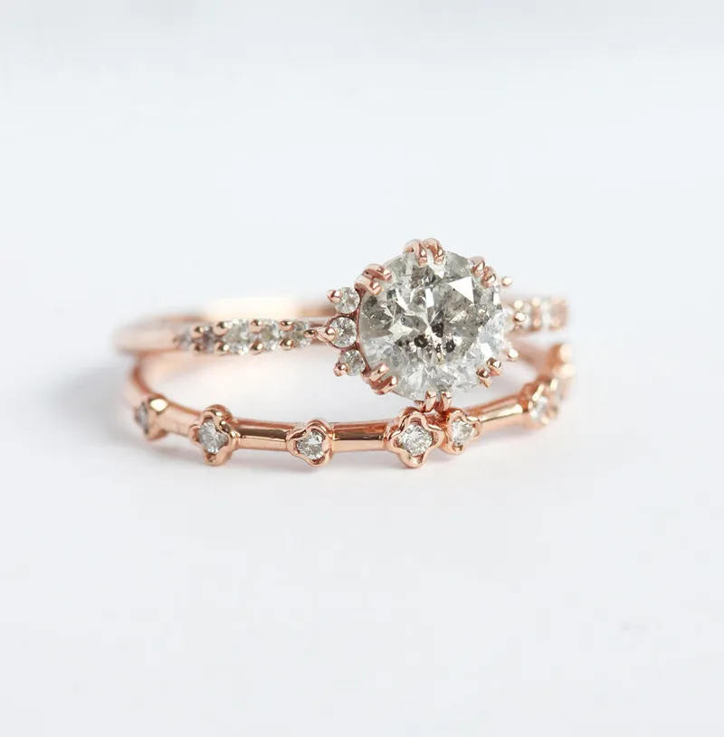 JASMINE ROUND DIAMOND CLUSTER RING vy 11