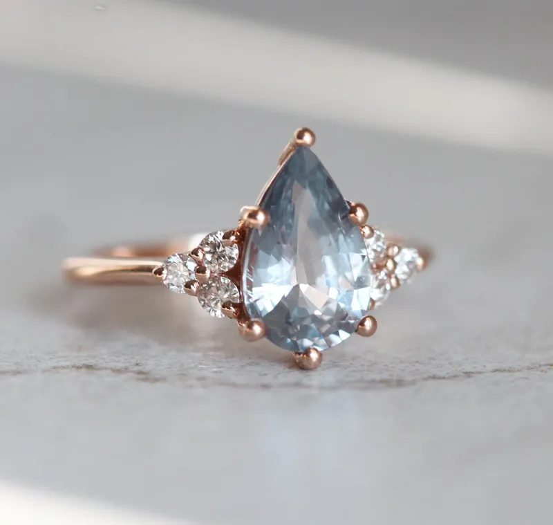 Jeanie Sapphire Diamond Ring vy 3