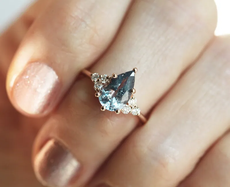 Jeanie Sapphire Diamond Ring vy 7