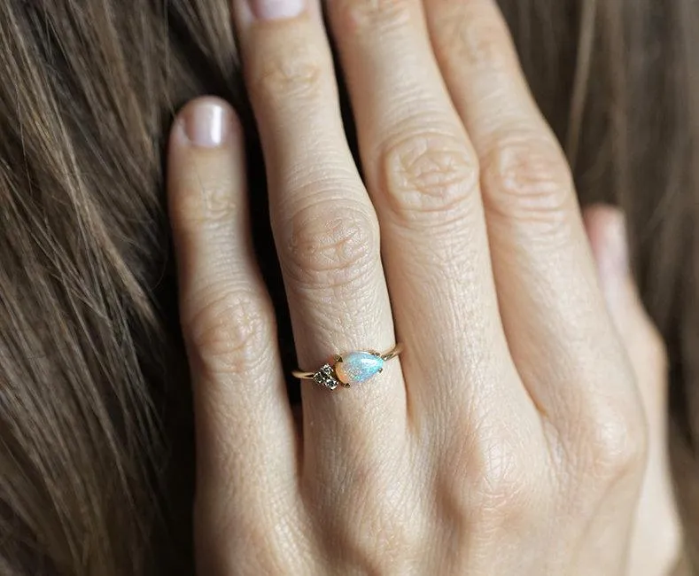 Joan Pear Opal Ring vy 6