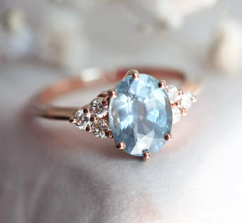 JOSEPHINE SAPPHIRE DIAMOND RING vy 11
