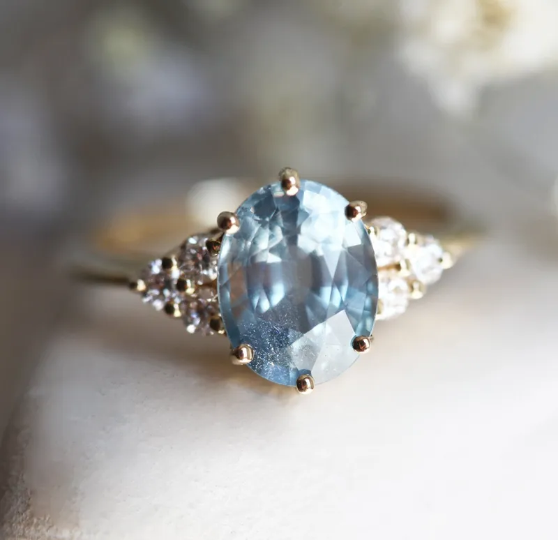 JOSEPHINE SAPPHIRE DIAMOND RING vy 3