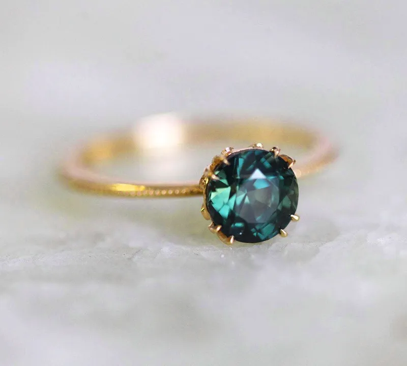 Julia Sapphire Ring view 7