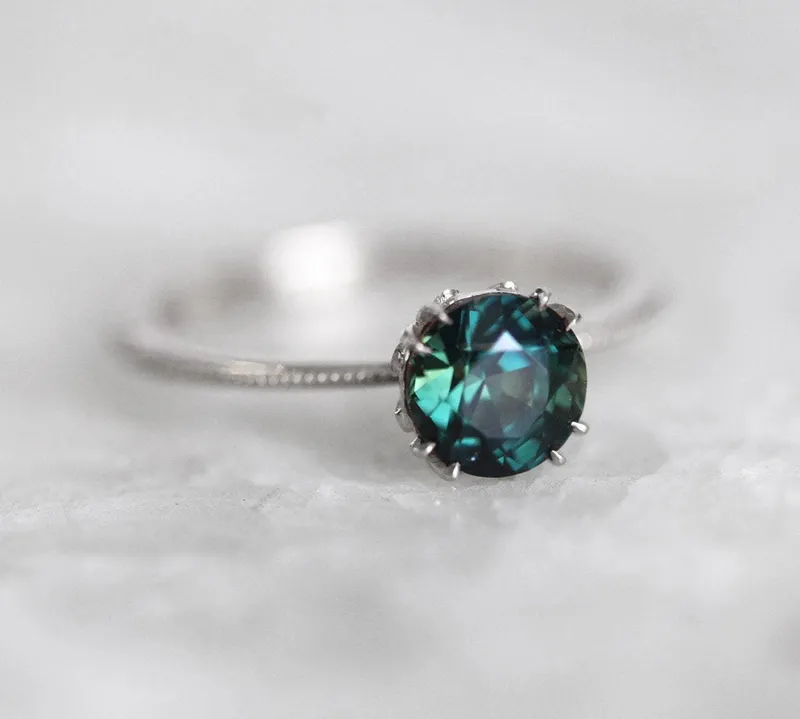 Julia Sapphire Ring view 8