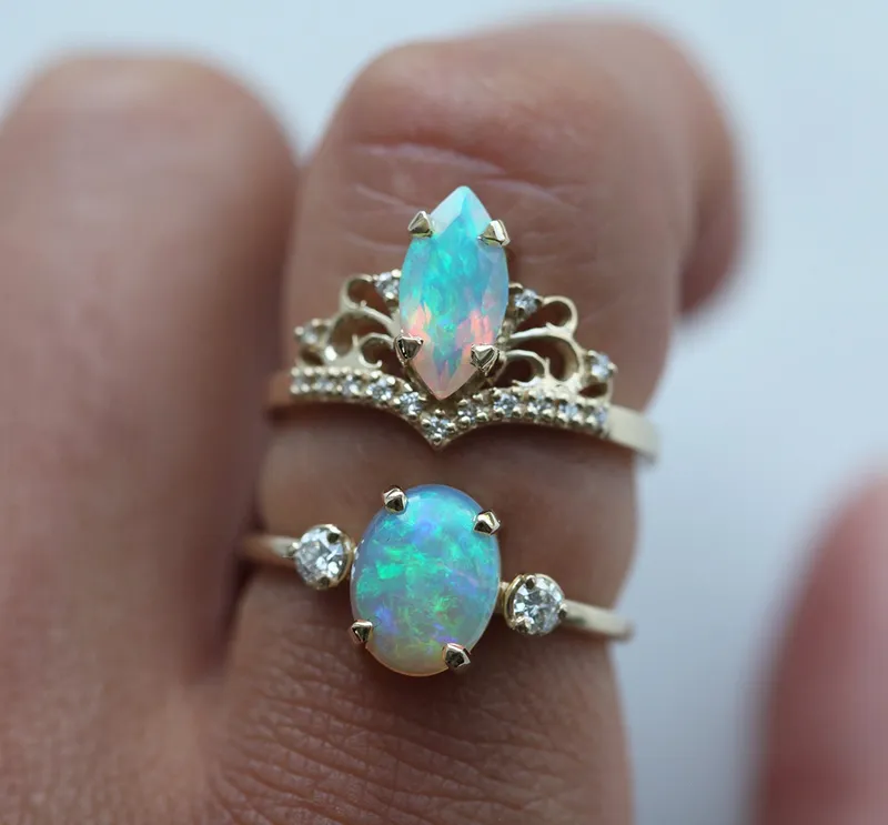 Karla Opal Ring vy 3