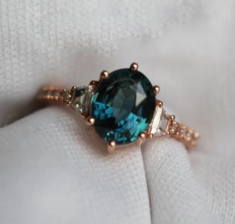 Kasia Sapphire Diamond Ring vy 6