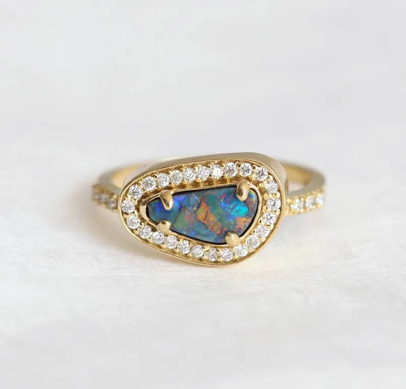 Katarina Opal Ring engagement ring