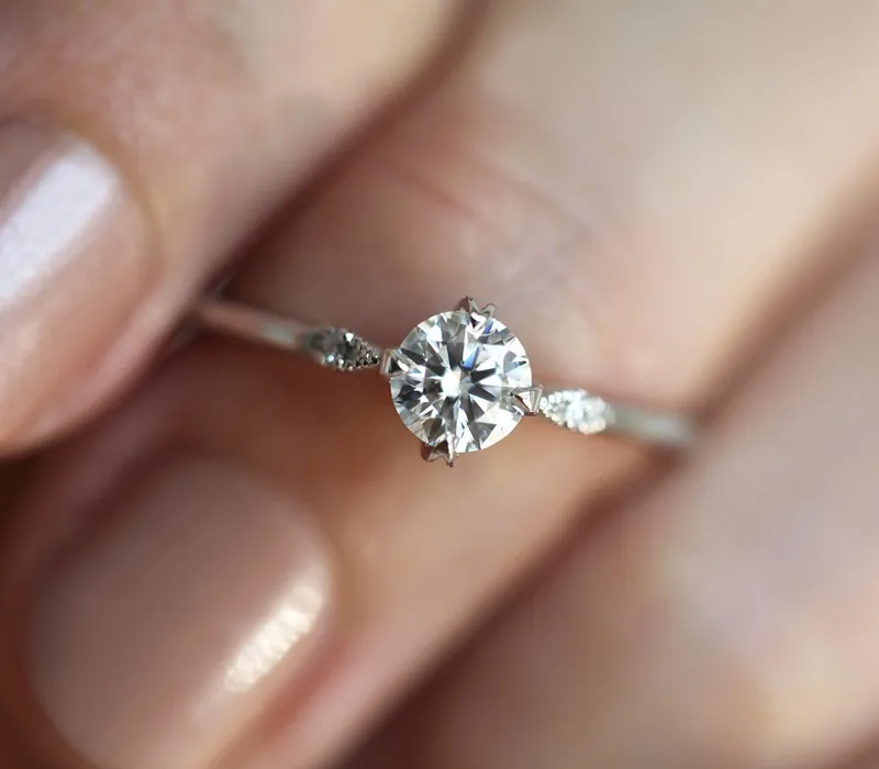 LEANNE ENGAGEMENT RING view 4