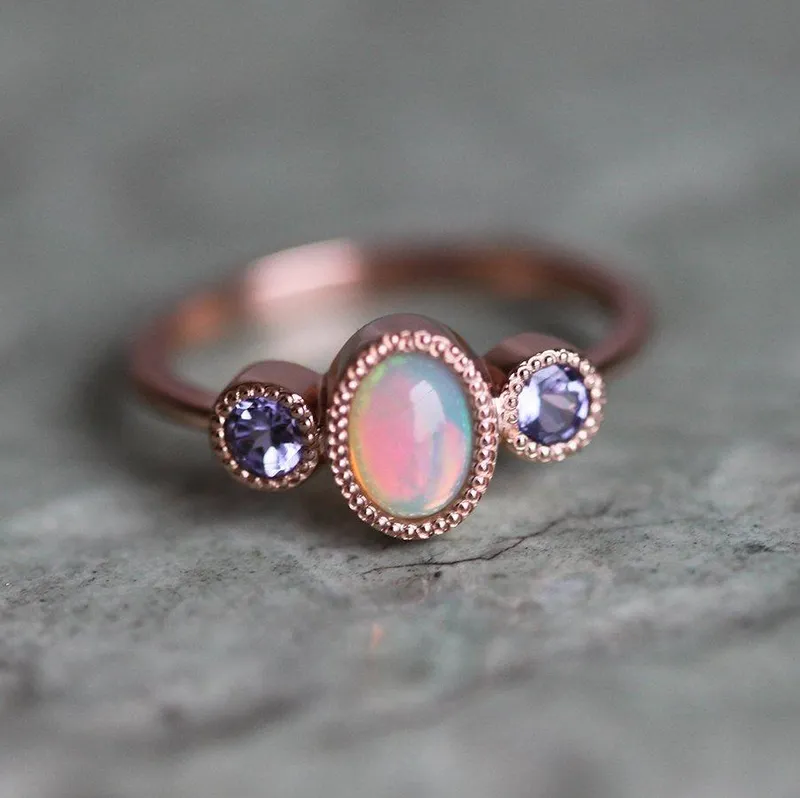 Lenna Opal Ring vy 3