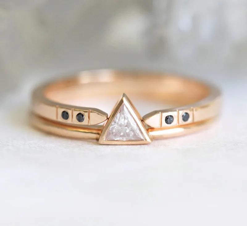 Lilibet Diamond Open Knuckle Ring view 11