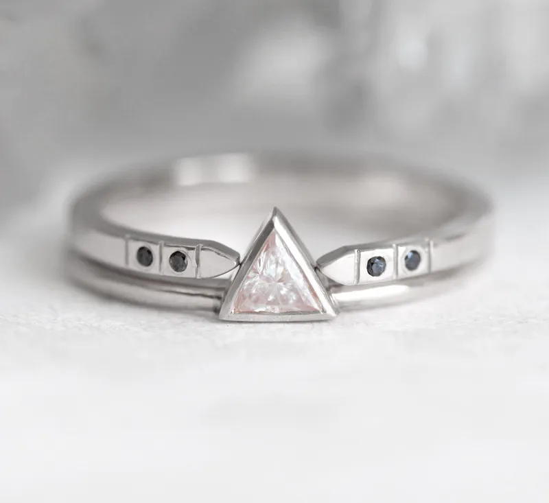 Lilibet Diamond Open Knuckle Ring view 12