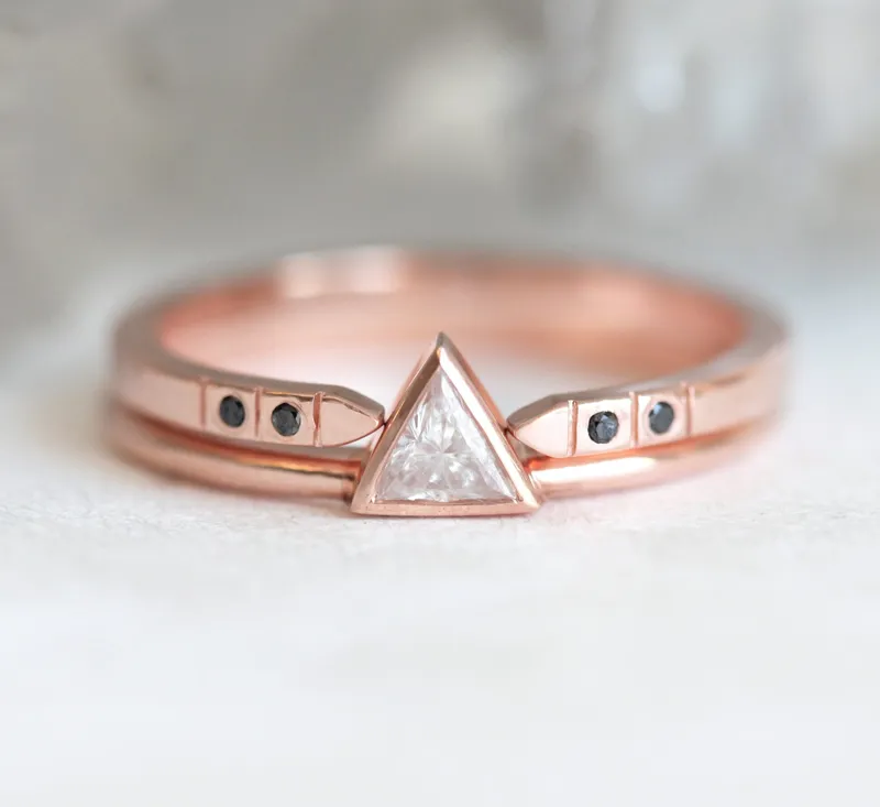 Lilibet Diamond Open Knuckle Ring view 3